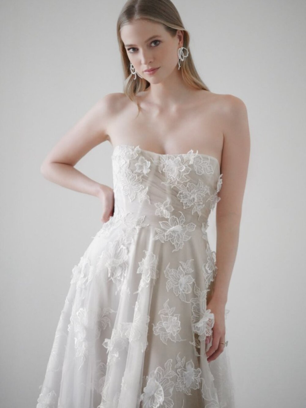 Watters Arien Wedding Gown Size 6 & 14 - Picture 12 of 16